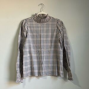 Ann Taylor blouse mock neck